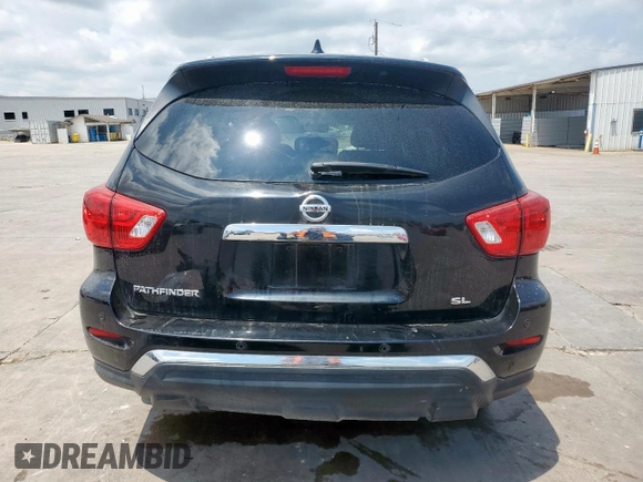2019 Nissan Pathfinder SL with VIN 5N1DR2MN1KC628235, listed as a Copart auction lot 58957095 with 169,000 mi miles and Salvage title. Bid and sale history available at DreamBid. Image 6.