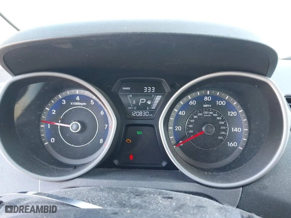 2016 Hyundai Elantra SE with VIN KMHDH4AE0GU480888, listed as a IAAI auction lot 41923645 with 120,830 mi miles. Bid and sale history available at carsss.com. Image 7.