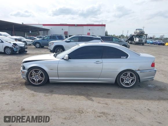 2002 BMW 3 Series 330Ci with VIN WBABN53492JU28231, listed as a IAAI auction lot 41841465 with 107,510 mi miles and . Bid and sale history available at carsss.com. Image 15.
