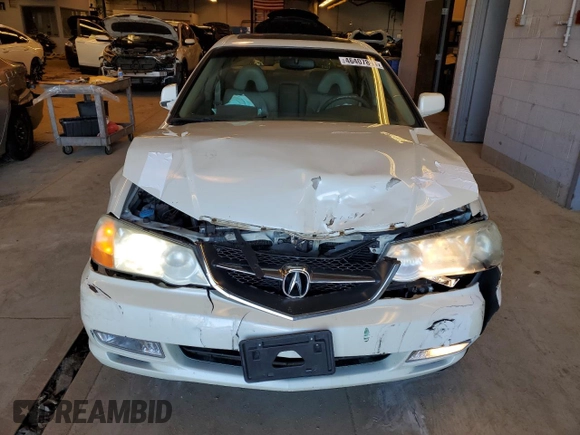 2003 Acura TL Type S with VIN 19UUA56853A062163, listed as a Copart auction lot 46407864 with 202,351 mi miles and Salvage Title. Bid and sale history available at carsss.com. Image 5.
