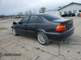 2003 BMW 3 Series 325xi with VIN WBAEU334X3PM56980, listed as a Copart auction lot 51082745 with 159,044 mi miles and Salvage Title. Bid and sale history available at carsss.com. Image 2.