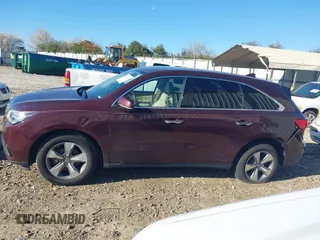 2016 Acura MDX with VIN 5FRYD4H25GB043943, listed as a IAAI auction lot 41731449 with 149,648 mi miles. Bid and sale history available at carsss.com. Image 14.