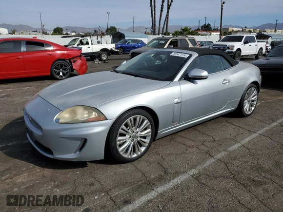 2010 Jaguar XK with VIN SAJWA4GB1ALB36227, listed as a Copart auction lot 79747174 with 232,406 mi miles and Clean Title. Bid and sale history available at carsss.com. Image 1.