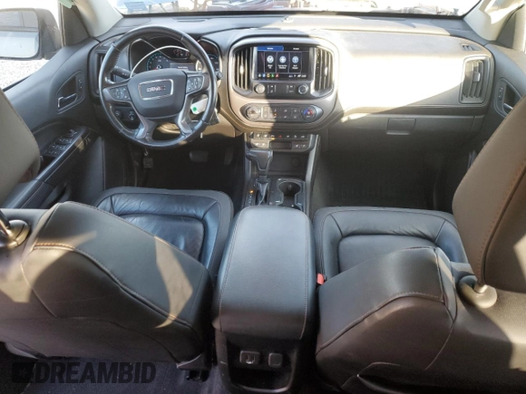 2021 GMC Canyon 4WD AT4 w/Leather with VIN 1GTG6FEN7M1156069, listed as a Copart auction lot 89345225 with 66,164 mi miles and Salvage Title. Bid and sale history available at carsss.com. Image 8.