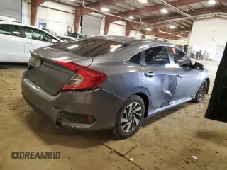 2016 Honda Civic Sedan EX with VIN 19XFC2F71GE039702, listed as a Copart auction lot 50177245 with 229,162 mi miles and Salvage Title. Bid and sale history available at carsss.com. Image 3.