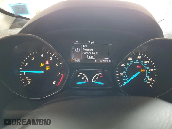 2013 Ford Escape SEL with VIN 1FMCU0H98DUD50796, listed as a Copart auction lot 64014515 with 209,791 mi miles and Salvage title. Bid and sale history available at DreamBid. Image 9.