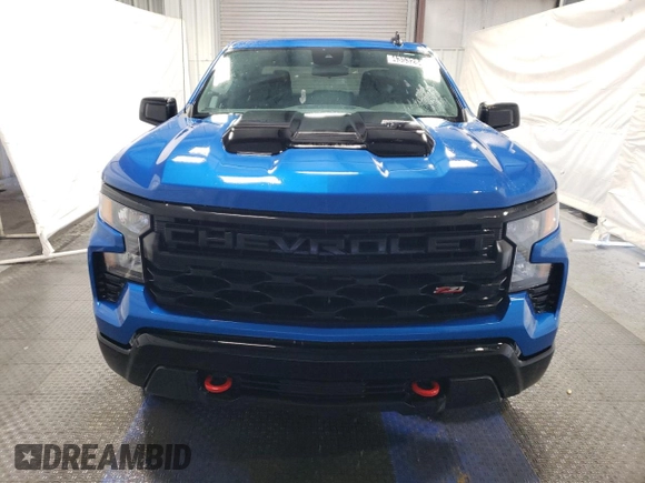 2024 Chevrolet Silverado 1500 Custom Trail Boss with VIN 3GCPDCEK5RG210052, listed as a Copart auction lot 43532845 with 16,147 mi miles and Clean Title. Bid and sale history available at carsss.com. Image 5.