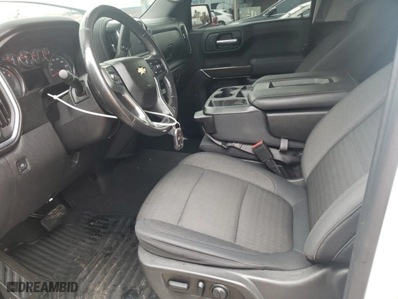 2019 Chevrolet Silverado 1500 LT with VIN 3GCPYDEK3KG124805, listed as a Copart auction lot 51585145 with 90,579 mi miles and Salvage Title. Bid and sale history available at carsss.com. Image 7.