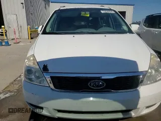2012 Kia Sedona LX with VIN KNDMG4C75C6418908, listed as a Copart auction lot 75658454 with 203,375 mi miles and Salvage Title. Bid and sale history available at DreamBid. Image 14.