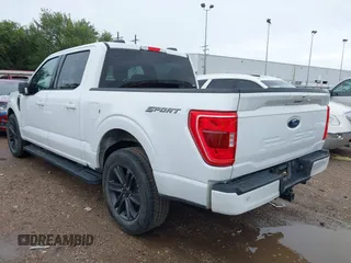 2023 Ford F-150 XL with VIN 1FTEW1C5XPFC56753, listed as a IAAI auction lot 42474925 with 37,614 mi miles and . Bid and sale history available at DreamBid. Image 3.