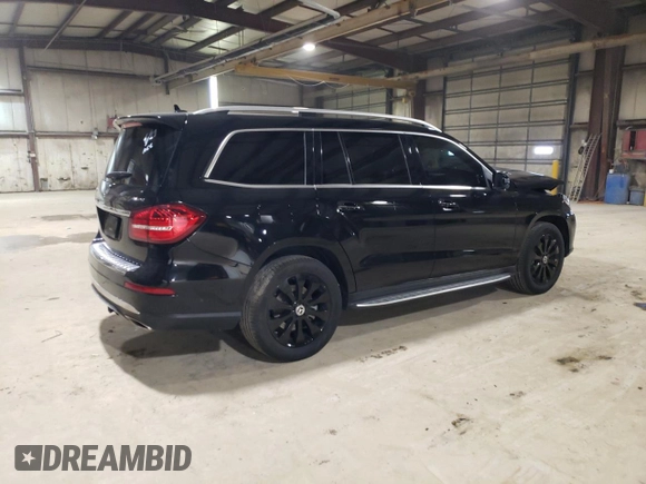 2019 Mercedes-Benz GLS with VIN 4JGDF6EE7KB235649, listed as a Copart auction lot 49802953 with 54,468 mi miles. Bid and sale history available at carsss.com. Image 3.