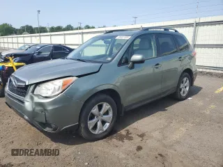 2014 Subaru Forester Premium z VIN JF2SJAECXEH539329, wystawiony jako Copart lot #59467405 z przebiegiem 109 832 mil mil oraz Szkoda całkowita • Salvage title. Historia ofert i sprzedaży dostępna na DreamBid. Obrazek 1.