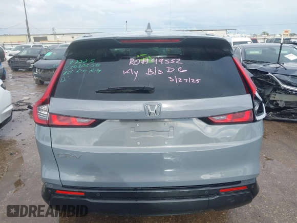 2024 Honda CR-V EX-L with VIN 2HKRS3H75RH312738, listed as a IAAI auction lot 41911442 with 18,164 mi miles and . Bid and sale history available at DreamBid. Image 16.