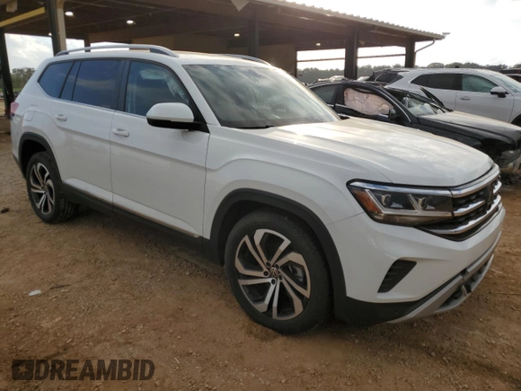 2022 Volkswagen Atlas SEL with VIN 1V2BP2CA2NC504784, listed as a Copart auction lot 79165184 with 64,519 mi miles and Salvage title. Bid and sale history available at DreamBid. Image 4.