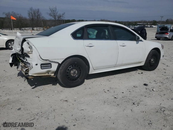 2016 Chevrolet Impala Limited Police Police with VIN 2G1WD5E39G1106114, listed as a Copart auction lot 47264925 with NaN miles and Clean Title. Bid and sale history available at carsss.com. Image 3.