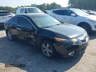 2011 Acura TSX with VIN JH4CU2F67BC008749, listed as a IAAI auction lot 39991175 with 151,176 mi miles. Bid and sale history available at carsss.com. Image 1.