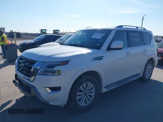 2023 Nissan Armada SV with VIN JN8AY2ACXP9181975, listed as a IAAI auction lot 40301592 with 25,948 mi miles. Bid and sale history available at carsss.com. Image 17.