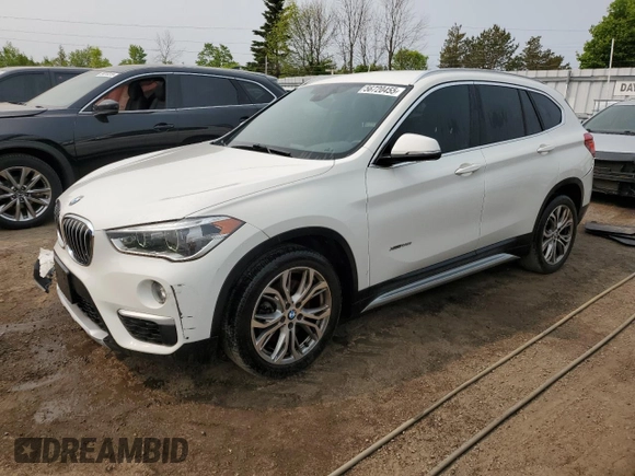 2016 BMW X1 xDrive28i z VIN WBXHT3C38G5F66931, wystawiony jako Copart lot #56720455 z przebiegiem 118 134 mil mil oraz Szkoda całkowita • Salvage title. Historia ofert i sprzedaży dostępna na DreamBid. Obrazek 1.