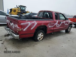 1997 Dodge Dakota with VIN 1B7GL23X9VS223370, listed as a Copart auction lot 43982655 with 195,529 mi miles and Salvage Title. Bid and sale history available at carsss.com. Image 3.
