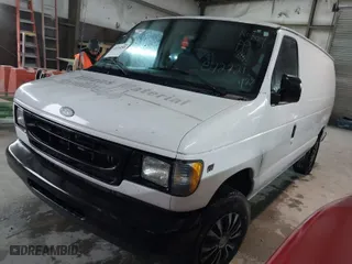 2002 Ford Econoline Cargo Van with VIN 1FTNE24L02HB72721, listed as a IAAI auction lot 41426289 with NaN miles. Bid and sale history available at carsss.com. Image 2.