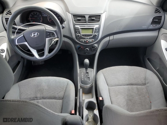 2013 Hyundai Accent GL with VIN KMHCT5AE7DU107861, listed as a Copart auction lot 51367535 with 136,450 mi miles and Clean Title. Bid and sale history available at carsss.com. Image 8.