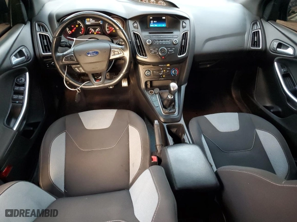 2015 Ford Focus ST with VIN 1FADP3L90FL382472, listed as a Copart auction lot 82458244 with 83,843 mi miles and Salvage Title. Bid and sale history available at carsss.com. Image 8.