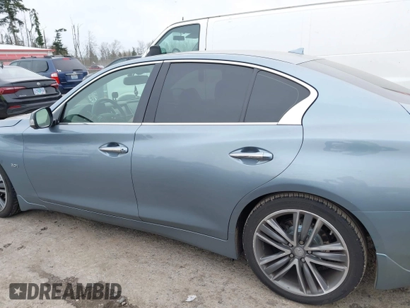 2017 Infiniti Q50 Premium z VIN JN1EV7AP1HM743432, wystawiony jako IAAI lot #41777874 z przebiegiem 94 354 mil mil oraz . Historia ofert i sprzedaży dostępna na DreamBid. Obrazek 14.