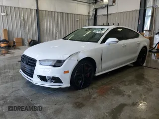 2017 Audi S7 Premium Plus with VIN WAUWFAFC9HN111299, listed as a Copart auction lot 68678244 with 67,686 mi miles and Salvage Title. Bid and sale history available at carsss.com. Image 1.