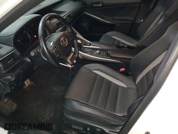 2020 Lexus IS 300 F Sport with VIN JTHG81F27L5043102, listed as a Copart auction lot 48204005 with 20,626 mi miles and Clean title. Bid and sale history available at DreamBid. Image 7.