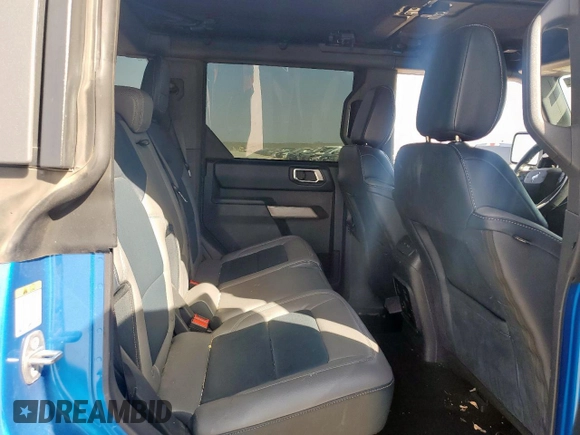 2022 Ford Bronco with VIN 1FMEE5DP8NLB44859, listed as a Copart auction lot 49328065 with 46,826 mi miles and Salvage Title. Bid and sale history available at DreamBid. Image 11.