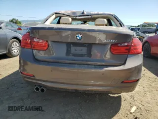 2014 BMW 3 Series 328i with VIN WBA3C1C54EK115517, listed as a Copart auction lot 52982655 with 63,203 mi miles and Salvage Title. Bid and sale history available at carsss.com. Image 6.