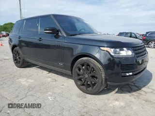2016 Land Rover Range Rover Supercharged with VIN SALGS3EF3GA256976, listed as a Copart auction lot 54989875 with 111,497 mi miles and Clean title. Bid and sale history available at DreamBid. Image 4.