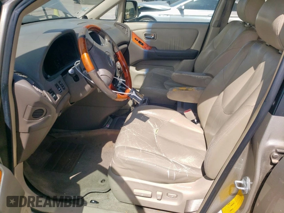 2001 Lexus RX 300 с VIN JTJGF10U310089003, выставлен на аукционе Copart как лот 61542885 с пробегом 262 471 миль миль и Чистый • Clean title. История ставок и продаж доступна на DreamBid. Изображение 7.