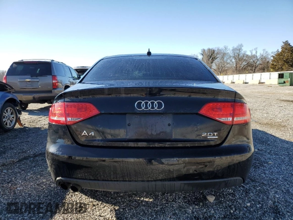 2010 Audi A4 2.0T Premium Plus with VIN WAUHFAFL3AN070120, listed as a Copart auction lot 88888075 with 0 mi miles and Salvage Title. Bid and sale history available at carsss.com. Image 6.