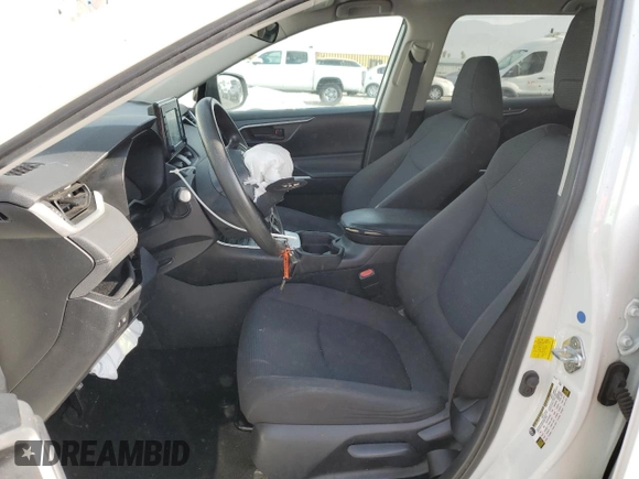 2019 Toyota RAV4 LE with VIN 2T3H1RFV2KC009757, listed as a Copart auction lot 52981425 with 126,766 mi miles and Salvage Title. Bid and sale history available at carsss.com. Image 7.