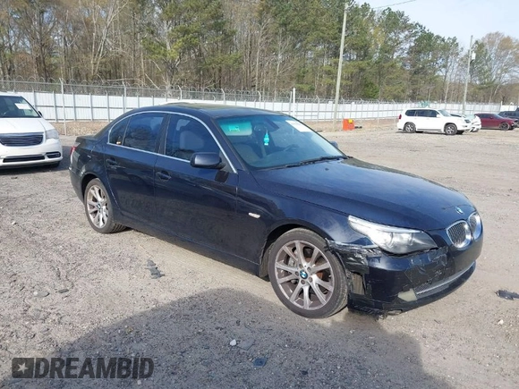 2010 BMW 5 Series 535i xDrive with VIN WBANV9C54AC137927, listed as a IAAI auction lot 41915084 with 183,537 mi miles. Bid and sale history available at carsss.com. Image 1.