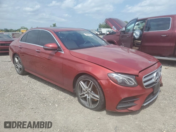 2018 Mercedes-Benz E 300 with VIN WDDZF4JB3JA367148, listed as a Copart auction lot 55642295 with 133,163 mi miles and Clean Title. Bid and sale history available at DreamBid. Image 4.