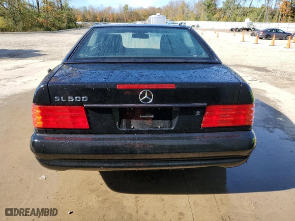 1998 Mercedes-Benz SL-Class with VIN WDBFA67FXWF169208, listed as a Copart auction lot 76115954 with NaN miles and Clean Title. Bid and sale history available at carsss.com. Image 6.