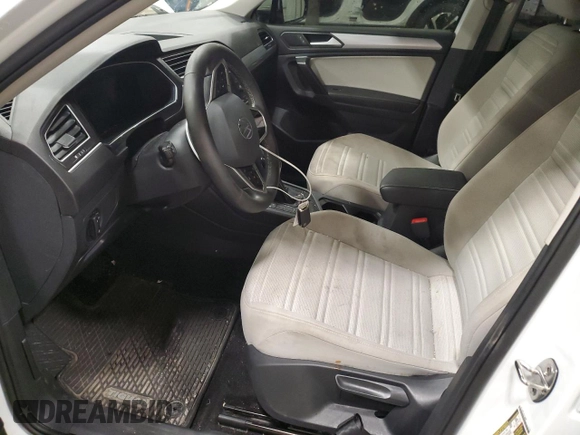2023 Volkswagen Tiguan S с VIN 3VVRB7AX6PM132663, выставлен на аукционе Copart как лот 53526275 с пробегом 20 209 миль миль и Списание • Salvage title. История ставок и продаж доступна на DreamBid. Изображение 7.