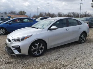 2021 Kia Forte FE with VIN 3KPF24AD0ME403504, listed as a Copart auction lot 50020385 with 87,618 mi miles and Salvage Title. Bid and sale history available at DreamBid. Image 1.