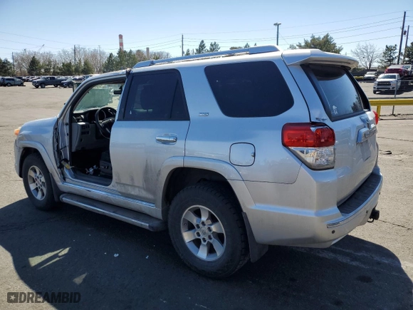 2013 Toyota 4Runner SR5 with VIN JTEBU5JR9D5147123, listed as a Copart auction lot 49425985 with 216,799 mi miles and Salvage Title. Bid and sale history available at carsss.com. Image 2.