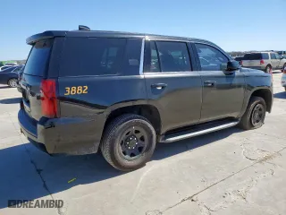 2020 Chevrolet Tahoe Commercial with VIN 1GNLCDEC7LR240636, listed as a Copart auction lot 48174515 with 103,502 mi miles and Salvage Title. Bid and sale history available at carsss.com. Image 3.