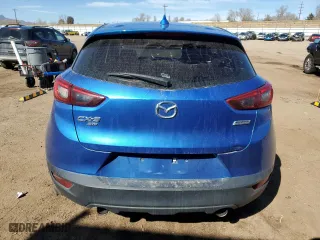 2017 Mazda CX-3 Grand Touring with VIN JM1DKFD75H0162465, listed as a Copart auction lot 47078635 with 88,689 mi miles and Salvage Title. Bid and sale history available at carsss.com. Image 6.