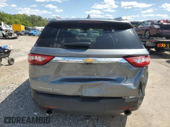 2018 Chevrolet Traverse LT Leather with VIN 1GNEVHKWXJJ204718, listed as a Copart auction lot 52567965 with 160,975 mi miles and Salvage Title. Bid and sale history available at carsss.com. Image 6.