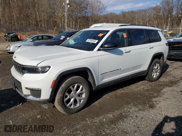 2023 Jeep Grand Cherokee Limited with VIN 1C4RJKBG2P8886599, listed as a Copart auction lot 50160645 with 43,806 mi miles and Salvage title. Bid and sale history available at DreamBid. Image 1.
