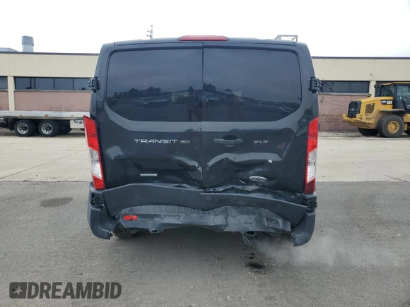 2015 Ford Transit Passenger XL with VIN 1FMZK1YG6FKA05480, listed as a Copart auction lot 55857055 with 218,510 mi miles and Clean title. Bid and sale history available at DreamBid. Image 6.