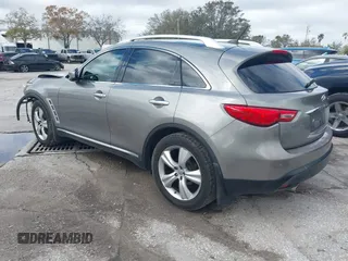 2009 Infiniti FX with VIN JNRAS18U39M101020, listed as a IAAI auction lot 41663215 with 210,583 mi miles and . Bid and sale history available at DreamBid. Image 3.