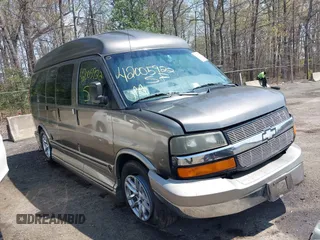 2004 Chevrolet Express Passenger z VIN 1GBFG15T641138032, wystawiony jako IAAI lot #42005922 z przebiegiem 200 232 mil mil oraz . Historia ofert i sprzedaży dostępna na DreamBid. Obrazek 1.