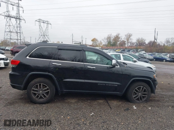 2018 Jeep Grand Cherokee Limited with VIN 1C4RJFBG6JC441584, listed as a IAAI auction lot 40892927 with 72,544 mi miles and . Bid and sale history available at DreamBid. Image 13.