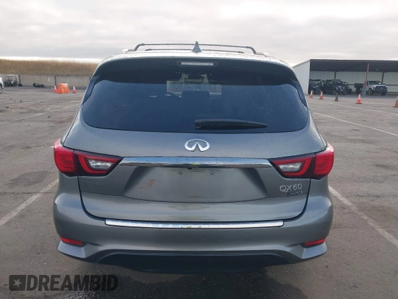 2019 Infiniti QX60 Pure z VIN 5N1DL0MN7KC522605, wystawiony jako IAAI lot #42257708 z przebiegiem 60 357 mil mil oraz . Historia ofert i sprzedaży dostępna na DreamBid. Obrazek 16.